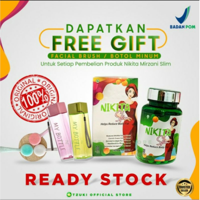 Nikita Slim By Nikita Mirzani (BPOM) (FREE GIFT)