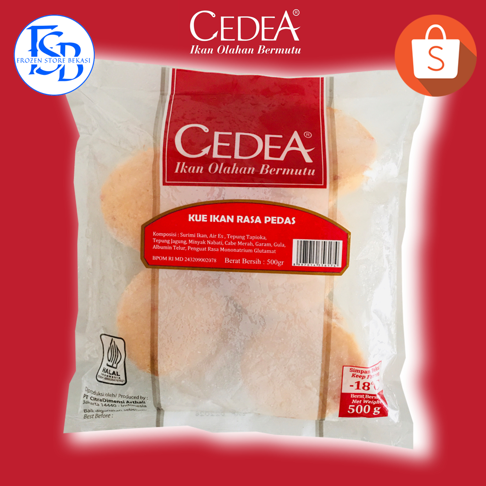 

Cedea kue ikan pedas 500gr