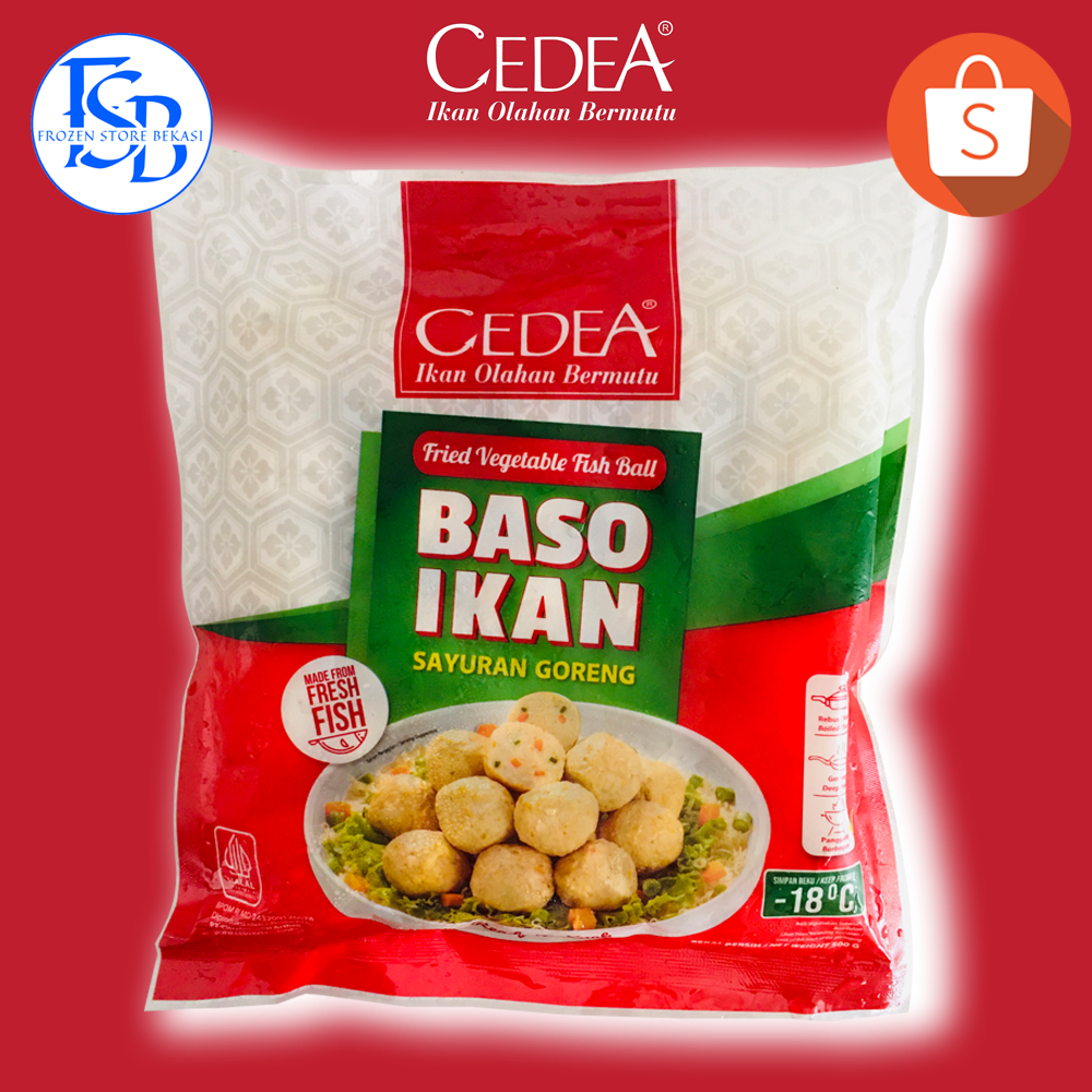 

Cedea Baso Ikan Sayuran Goreng 500gr