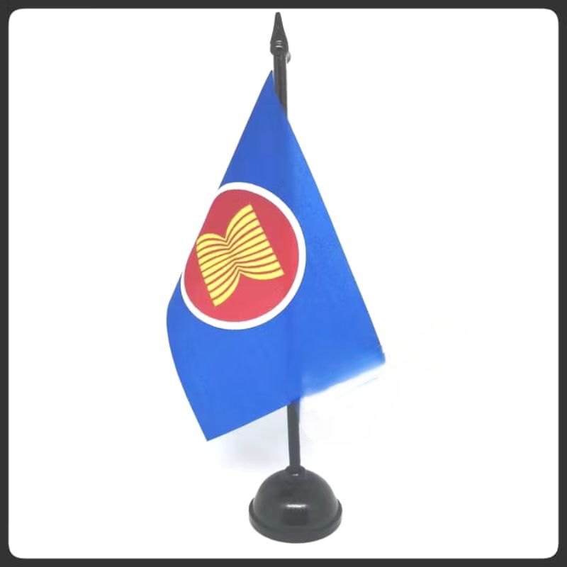 BENDERA MEJA ASEAN + TIANG