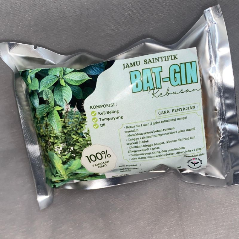 

Jamu Saintifik Bat-Gin