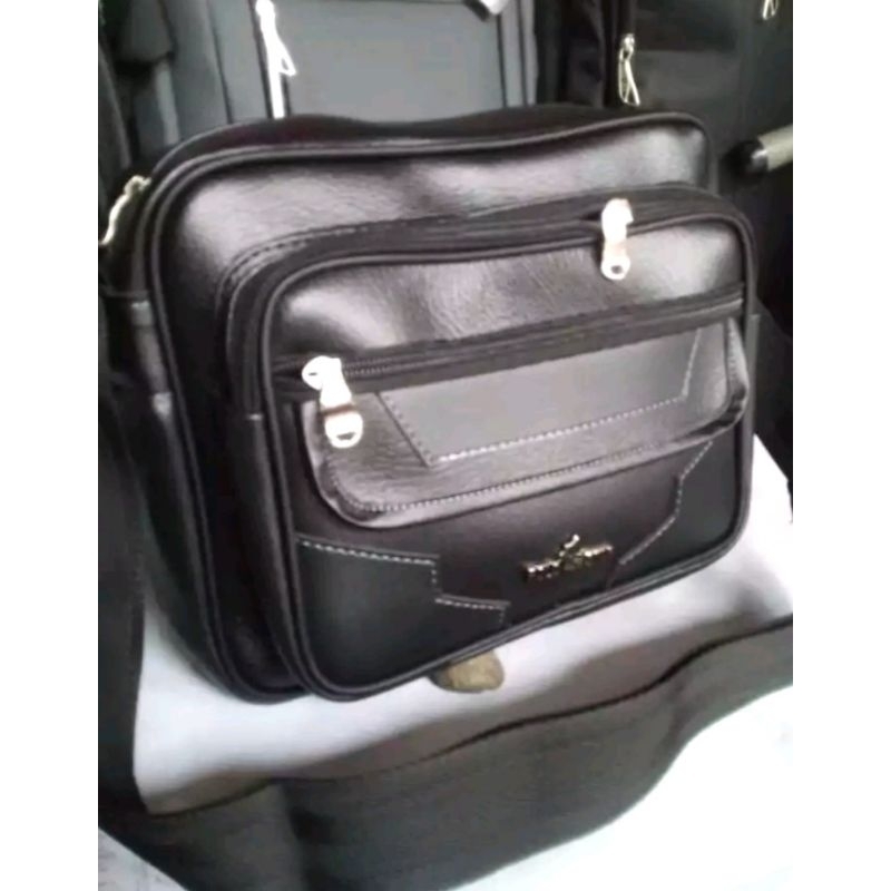 TS 311 Tas selempang kulit polo star anti air