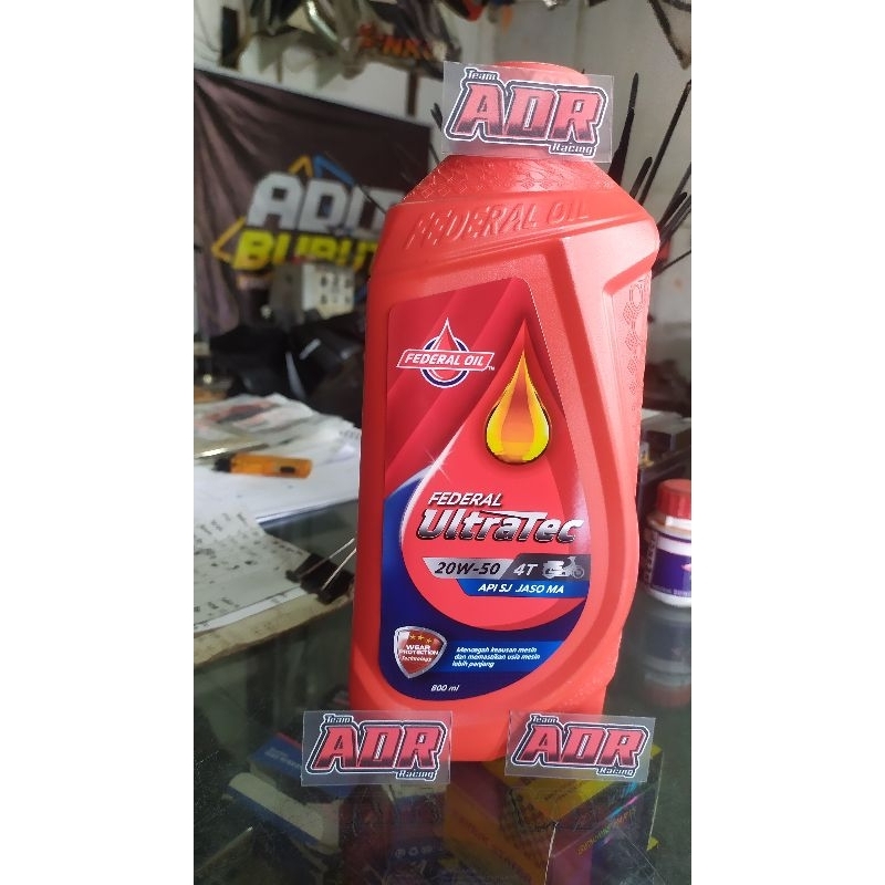 OLI FEDERAL ULTRATEC 800ML SAE-20W-50 (ORI 100%)