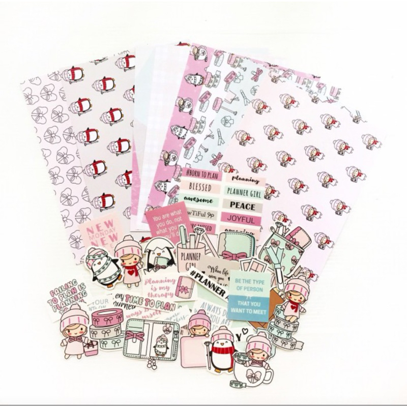 

CHIBI GIRL JOURNAL KIT SET