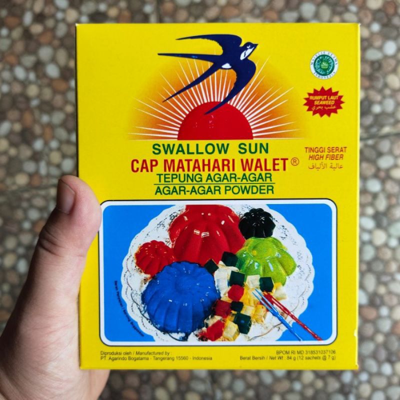 

agar sun swalow original harga per box