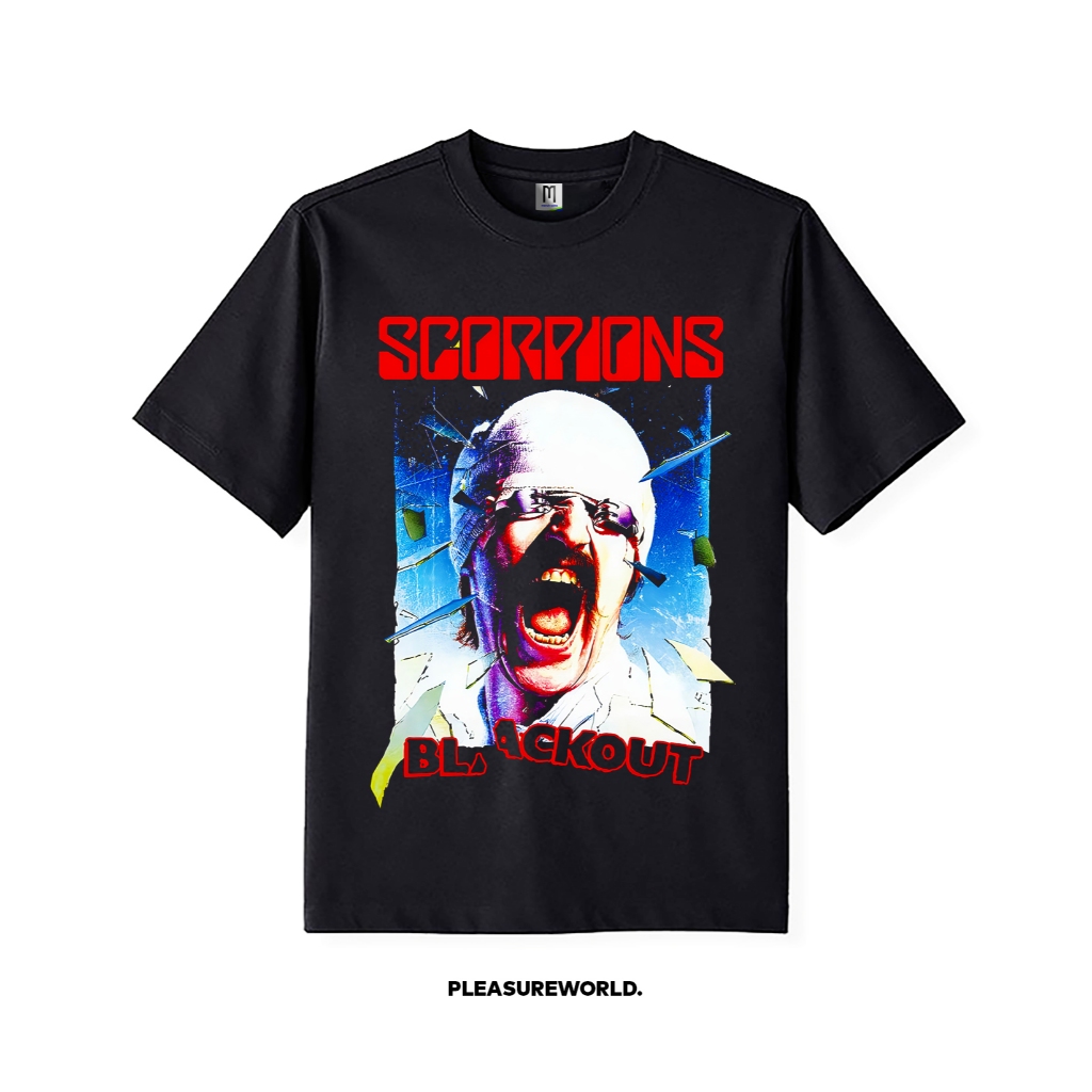 Kaos Scorpions - Blackout Tshirt