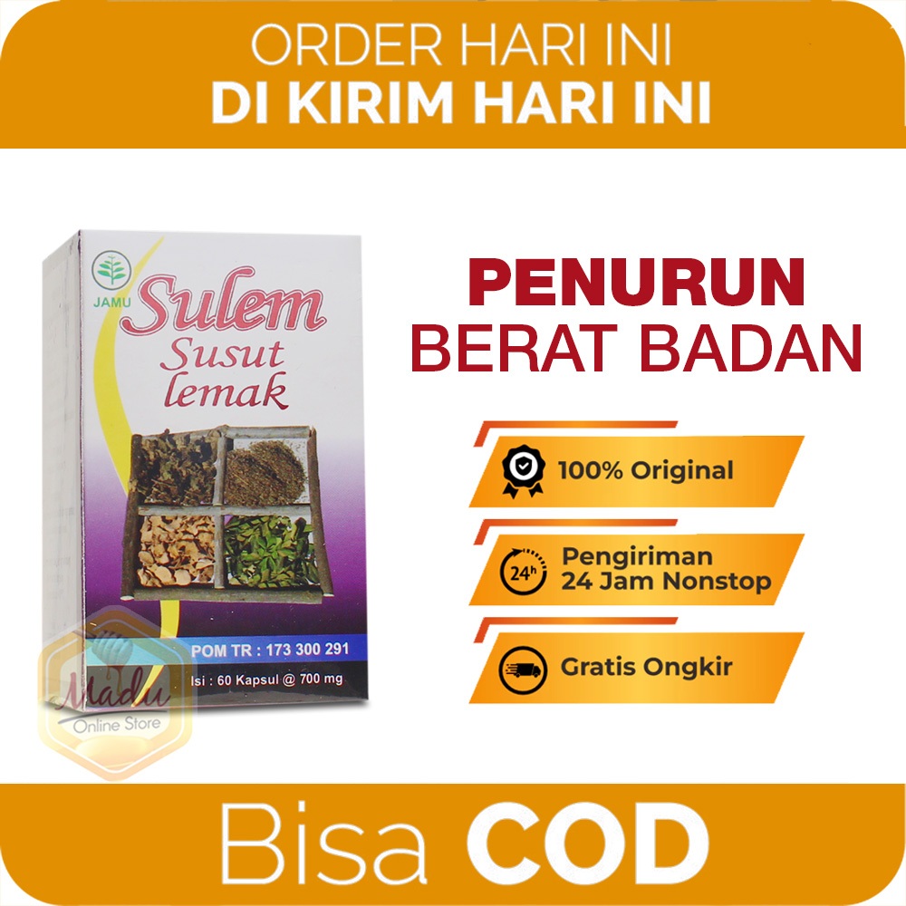SULEM Susut Lemak Obat Diet Bpom Ori Dan Ampuh Obat Pelangsing Badan Ampuh Bpom Permanen Herbal