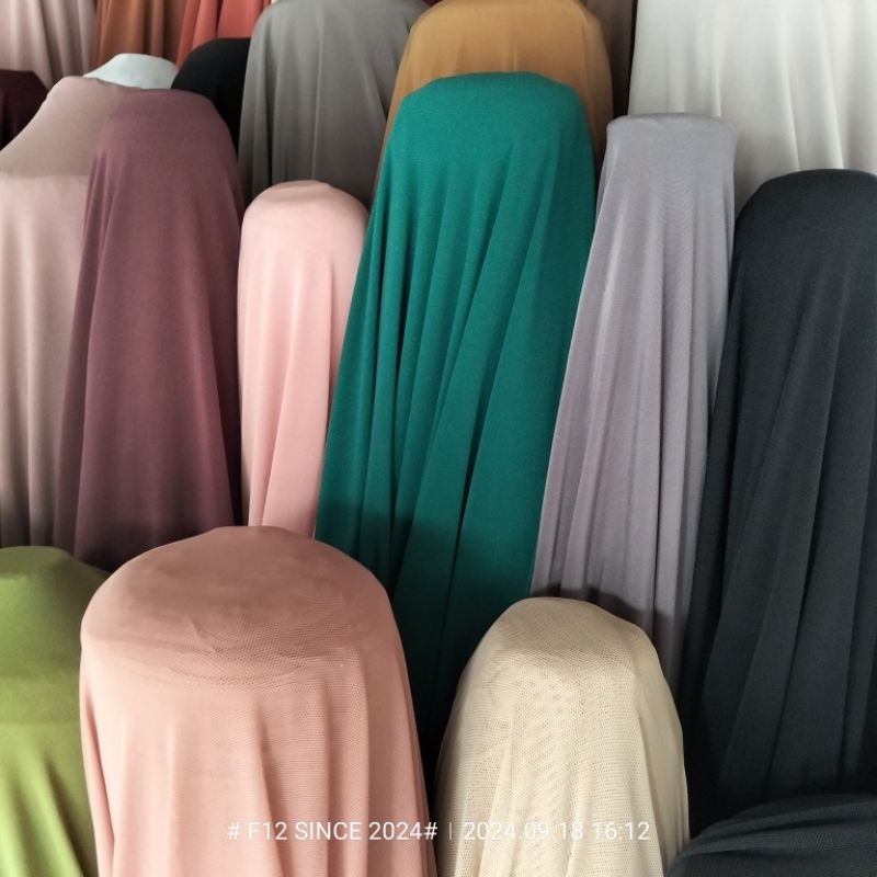 Harga/1 m | Kain Hyget Meteran / Bahan Hyget / Kain Dekorasi Backdrop / Kain Background Kain Furing