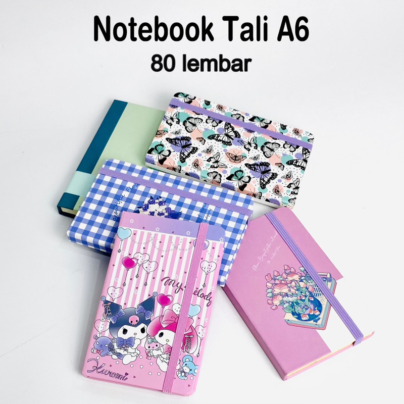 

HD Buku Notebook Tali A6 Gambar Motif / Buku Catatan / Notebook