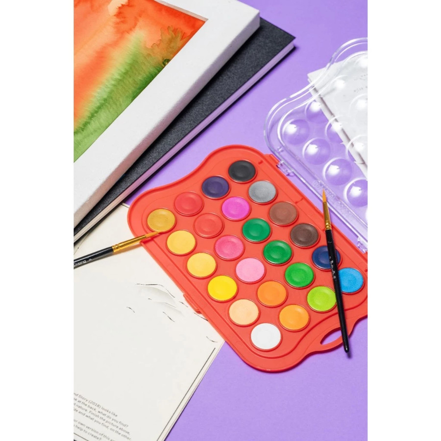 

Cat Air / Watercolour Set Butterfly 24 Warna