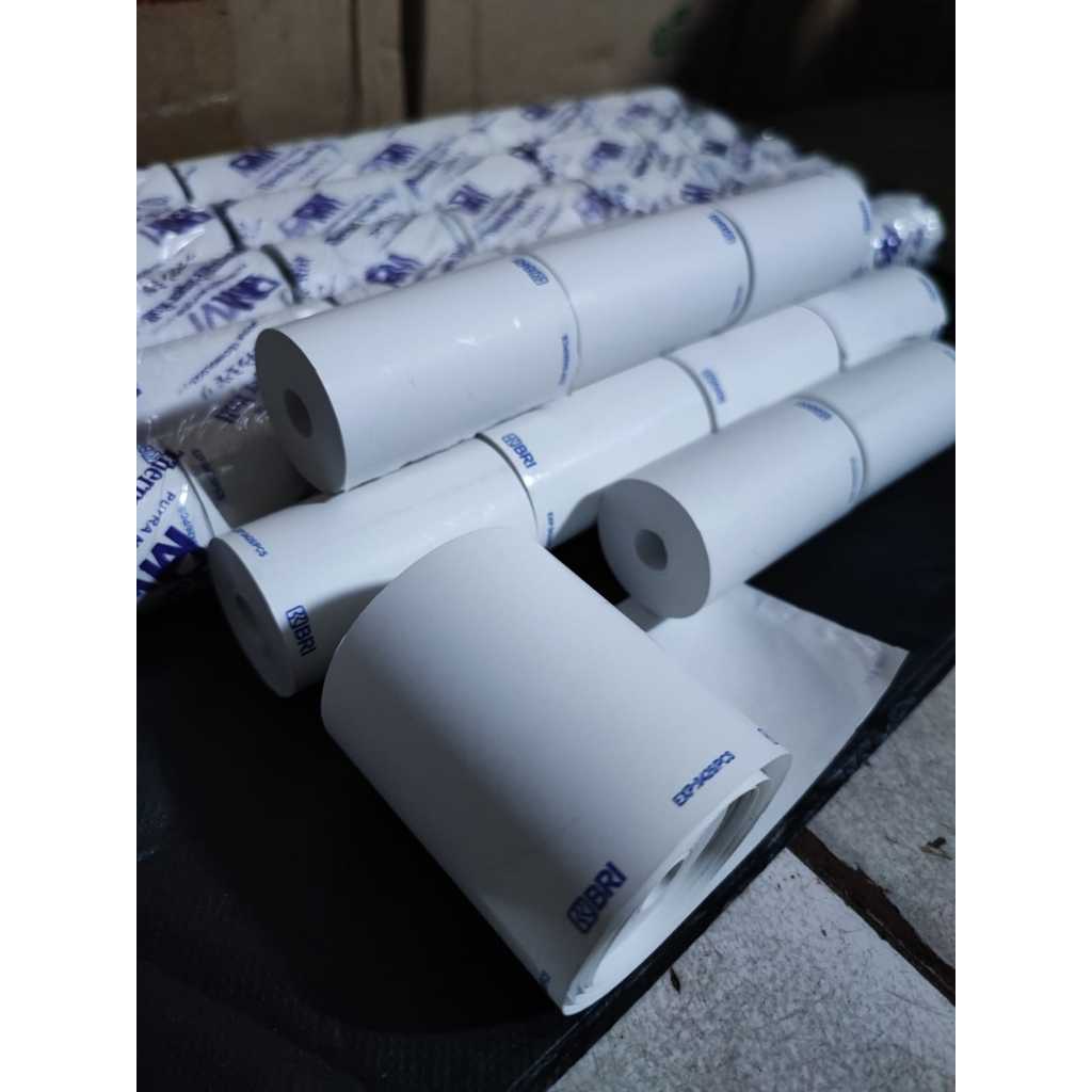 

Paper Roll Thermal Struk 58x30 EDC Mobile BRI Kertas Struk