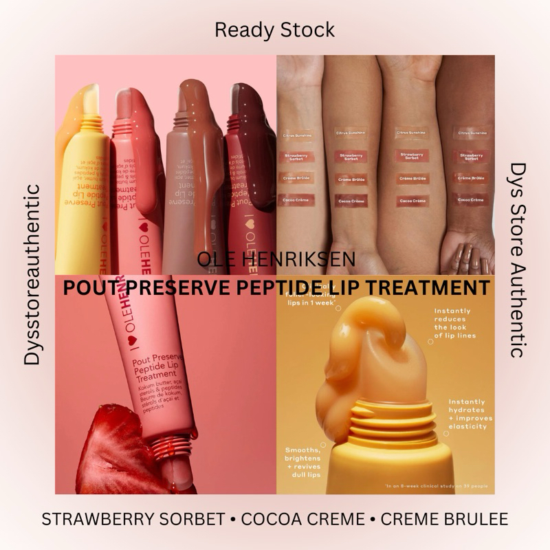 READY STOCK OLE HENRIKSEN POUT PRESERVE PEPTIDE LIP TREATMENT