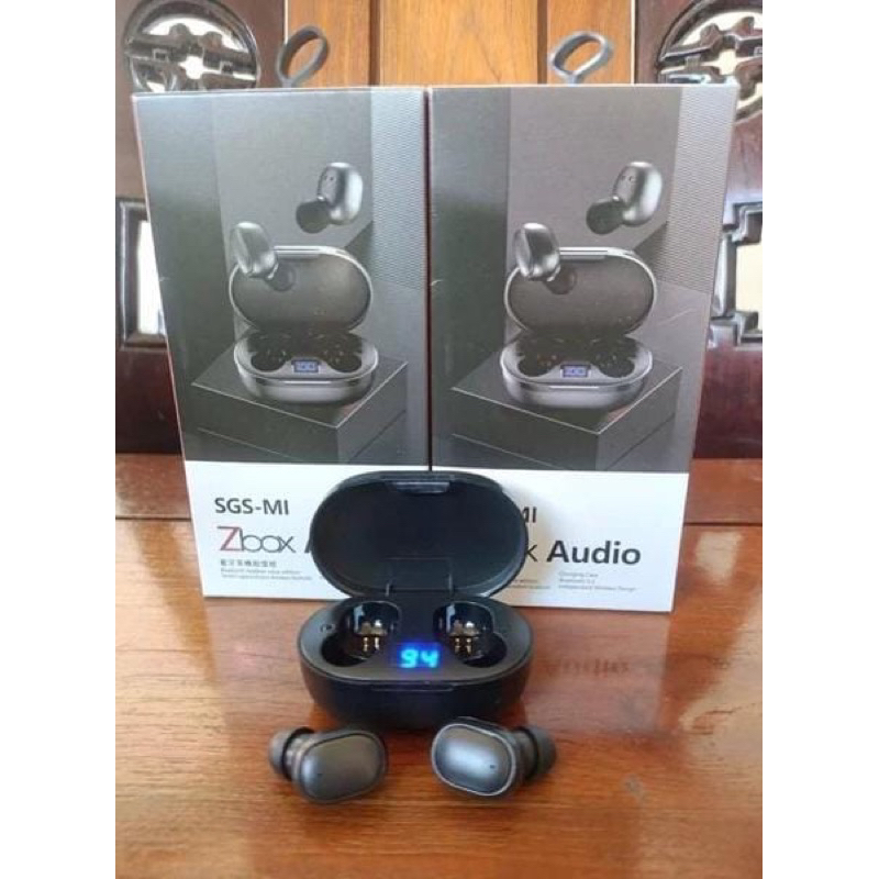 Headset Bluetooth Zbox TWS Audio SGS M1 Postel Resmi