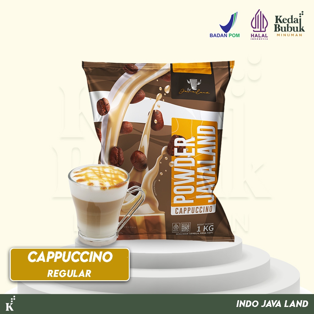 

Javaland Bubuk Minuman Rasa Cappucino 1Kg - Regular Plain | Bubble Drink