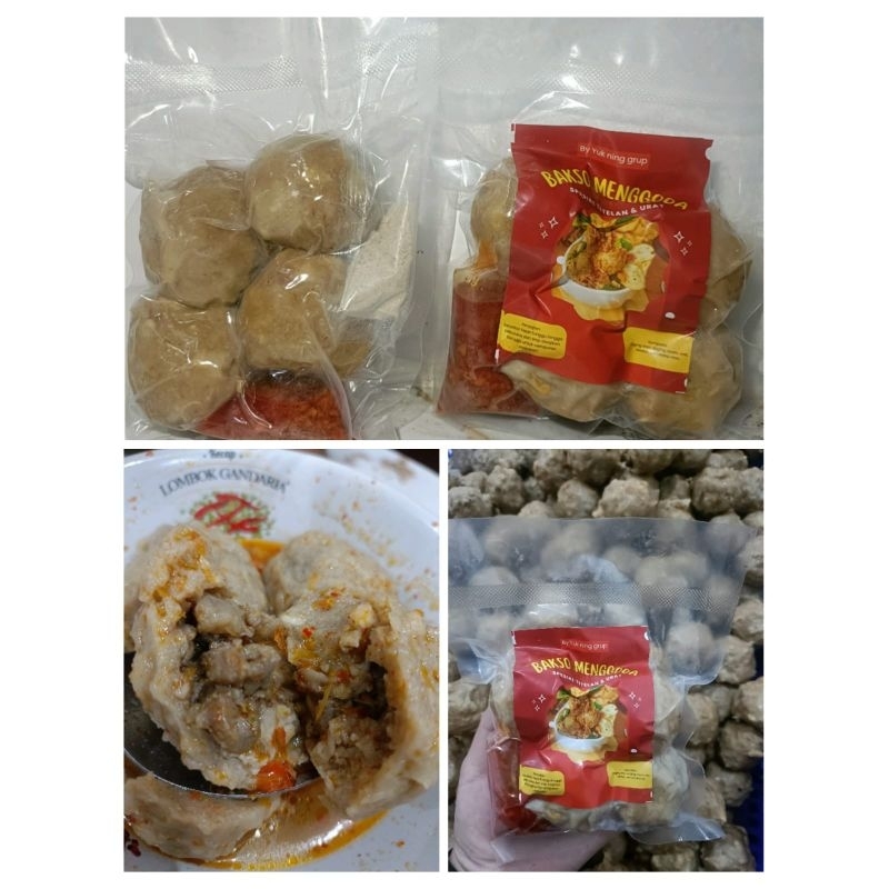 

bakso isi tetelan menggoda yuk ning