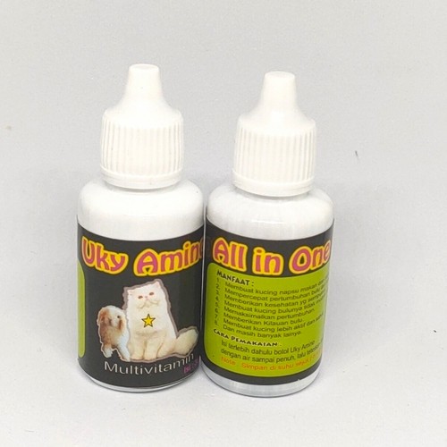 UKY AMINO 30ML MULTIVITAMIN KUCING VITAMIN KUCING UKY AMINO 30ML