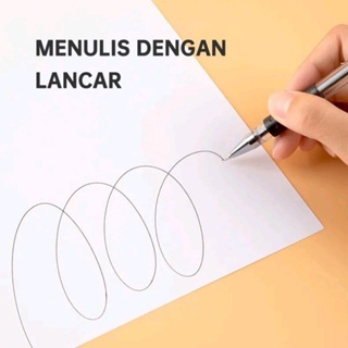 

[7.11] Pulpen Hitam Merah 0,5mm/ Pen Gel Mini/ Pena Jel Kepala Mata Jarum/Pulpen