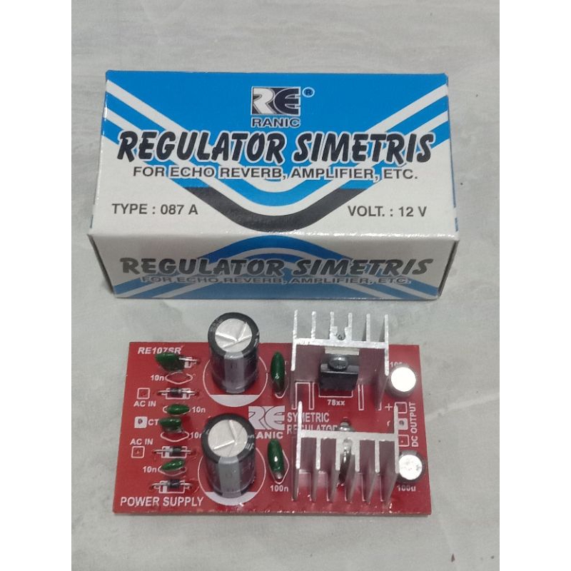 kit Regulator Simetris 12Volt CT