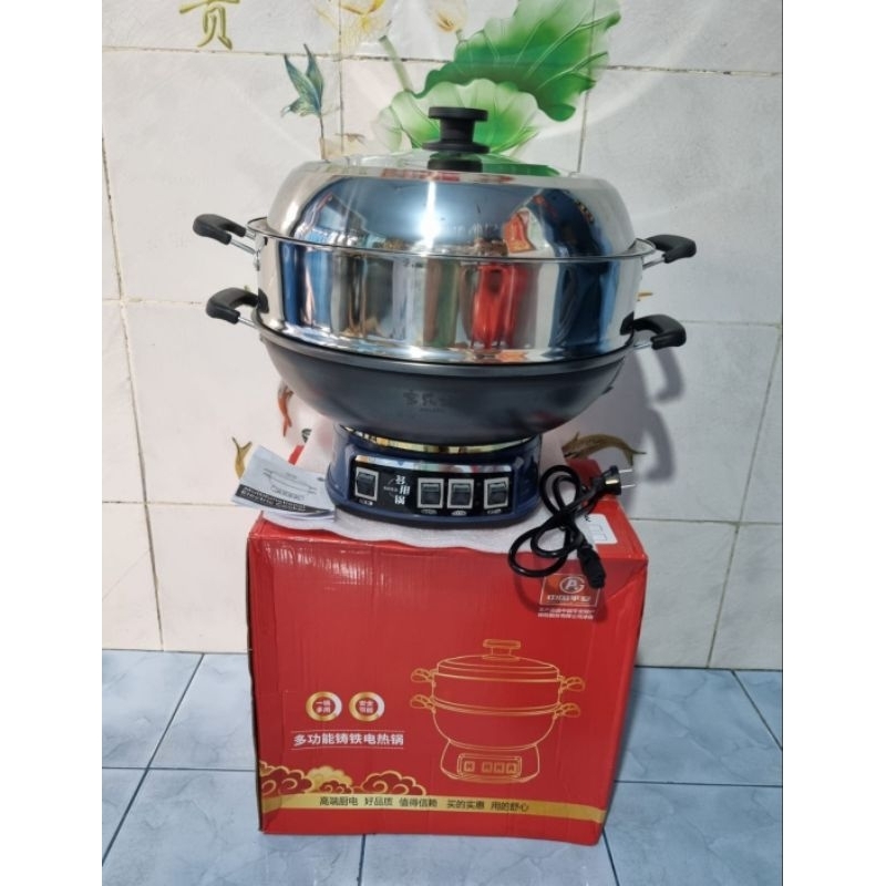 Kuali Listrik diameter 40cm 2100Watt Buat di Kapal