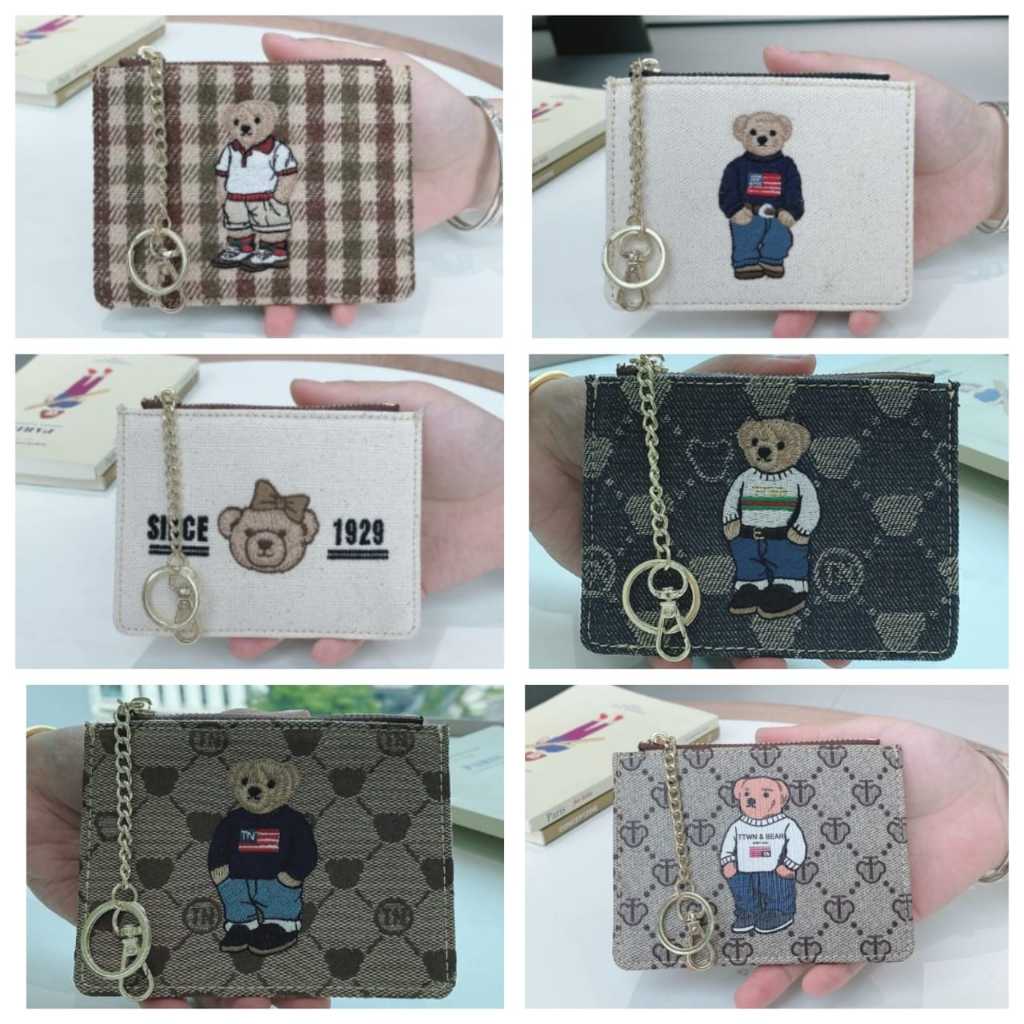 TTWN BEAR ORIGINAL DOMPET KOIN 6 MOTIF Dompet TTWNBEAR ORIGINAL-TTWN BEAR