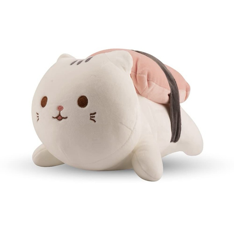 Boneka Miniso Sushi Cat Plush Toy Boneka Kucing Merah Muda - Salmon