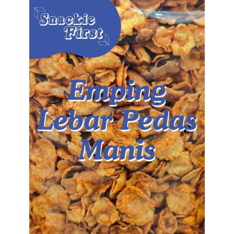 

EMPING BESAR/LEBAR PEDAS MANIS (250GRAM)