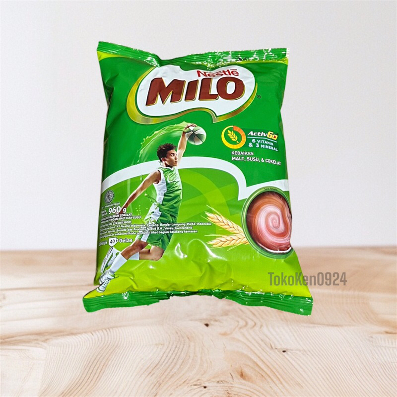 

Susu Nestle Milo Active Go 960 gr Minuman Serbuk Coklat