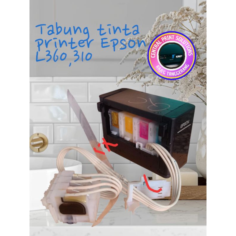 Tabung tinta printer Epson L360,L220