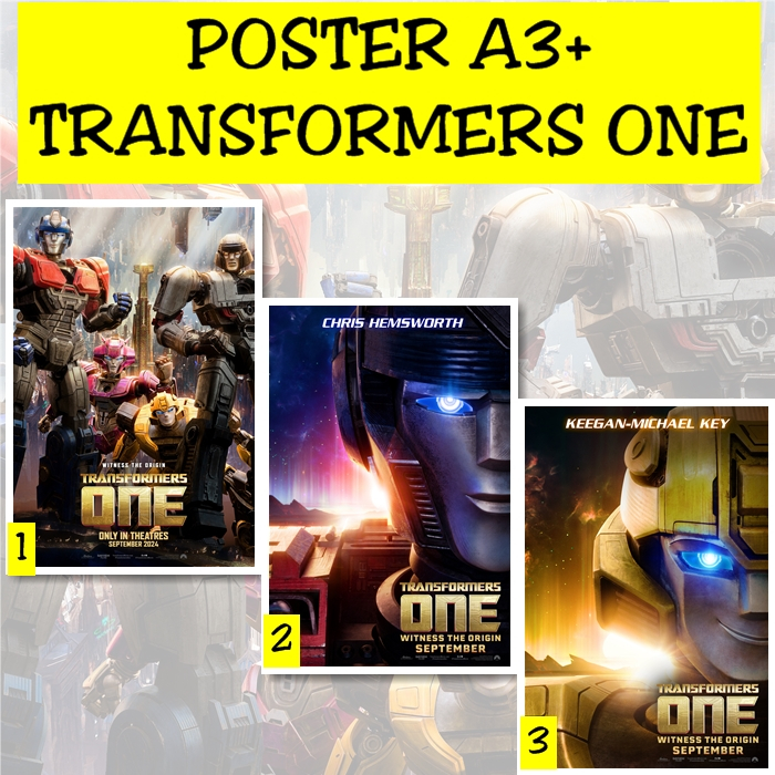 Poster Film Transformers One Request Movie Dekorasi Dinding Aesthetic Bioskop