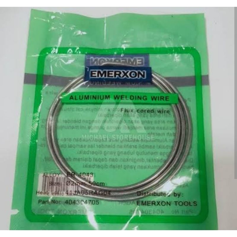 Kawat alumunium aluplatinum emerxon panjang 50 cm Original