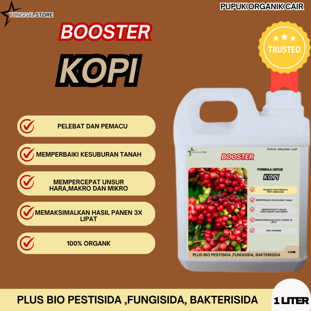 Pupuk Kopi Pelebat Buah / Pupuk Buah Kopi Lebat / Pupuk Booster Kopi / Pupuk Pelebat Buah Kopi / Pup