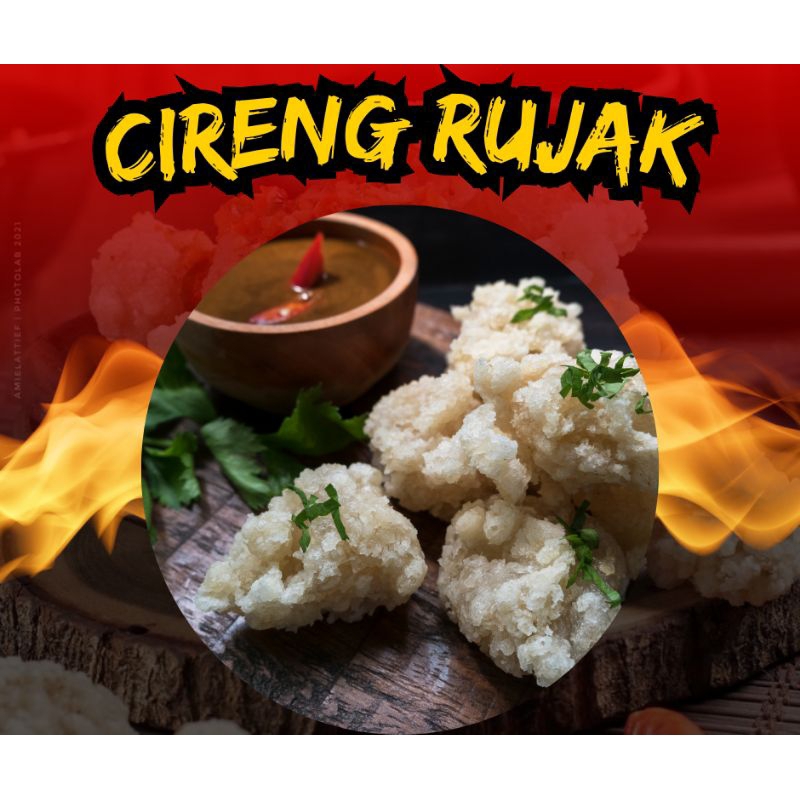 

Cireng salju bumbu rujak! (isi 20)