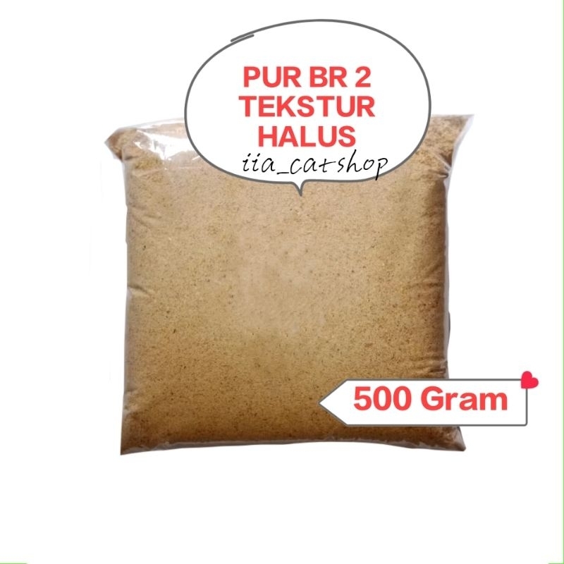 Pakan Ayam Pedaging Pakan Ternak BR2 Pur Ayam BR-2 Kemasan 500 Gram Nutri Lengkap Sampe Panen