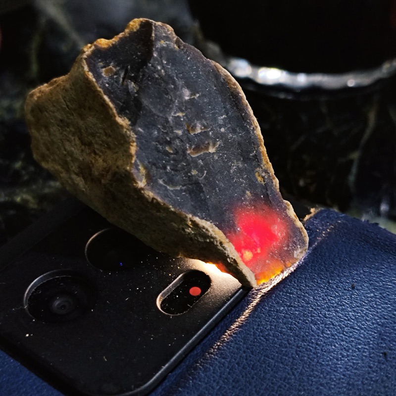 Batu Kecubung api kualitas super