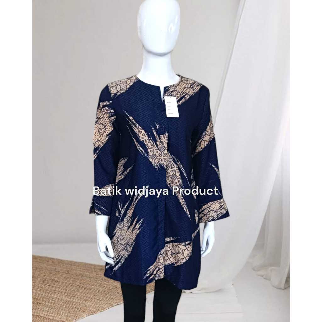 batik doby couple set ayah anak dan ibu  warna biru navy mewah /batik ayah anak doby biru navy premi