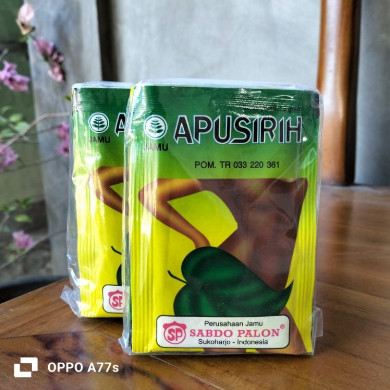 

jamu apu sirih serbuk sabdo palon isi 10 sacet
