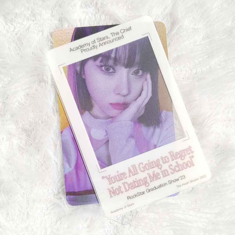 aespa Winter Clio Tinta Photocard