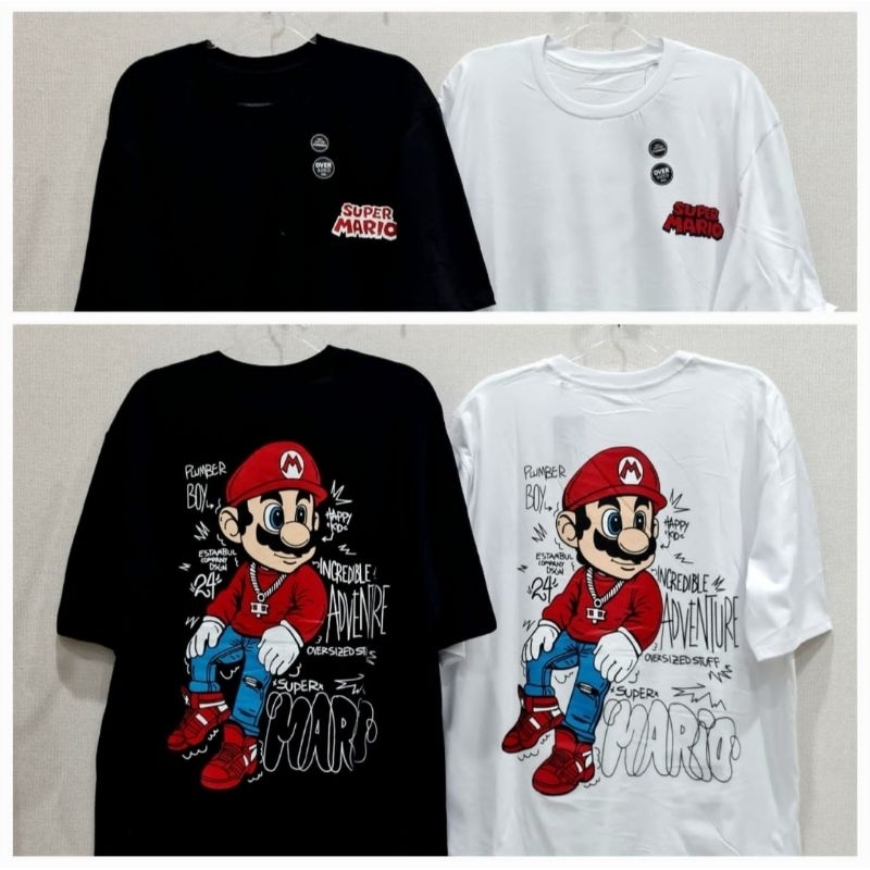 KAOS ATASAN T-SHIRT PRIA OVERSIZE XXL U-RIGHT