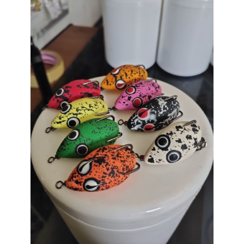 Soft Frog / Umpan Ikan Gabus / Umpan Casting 3cm