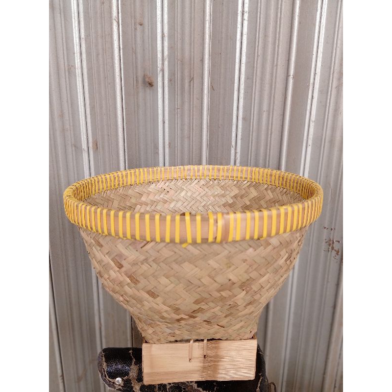WAKUL BAMBU JUMBO 33CM BAKUL NASI CETHENG BAMBU