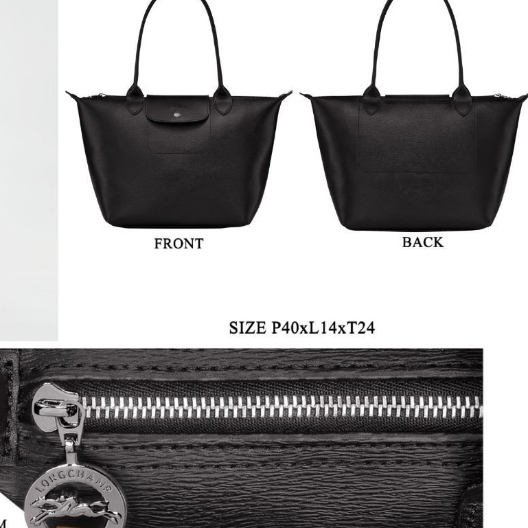 RAYABAGS TOTEBAG LC PREMIUM QUALITY / LONG HANDLE TOTE BAG / TAS WANITA KULIAH KANTOR / TAS HANG TAG