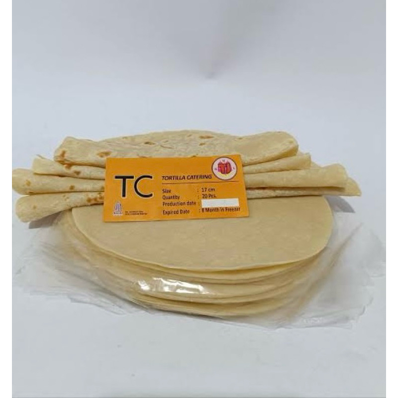 

TORTILLA TC Medium Uk. 17 Cm Isi 20 Lembar