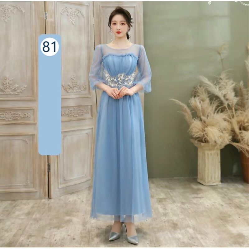 lolita deess /dress pesta kondangan /gaun praweding/ gaun malam gaun weding dress/