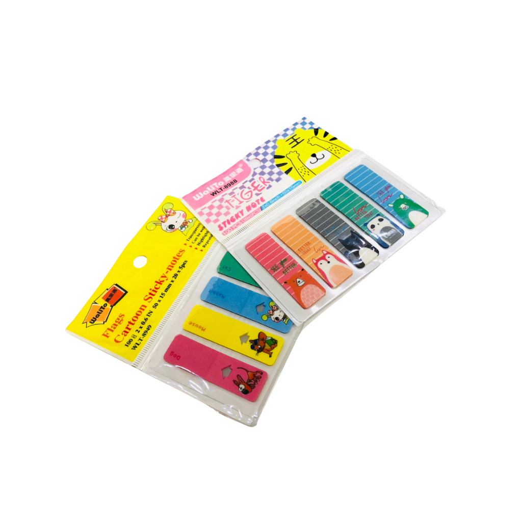 

Sticky Notes Impor Fancy Tiger WLT-8988 Index Memo Plastik Motif Fancy Animal Penanda Note Book - Satuan