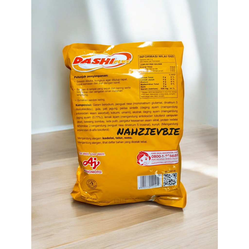 

Bny31 BUMBU DASHI PLUS 1KG/1000GR