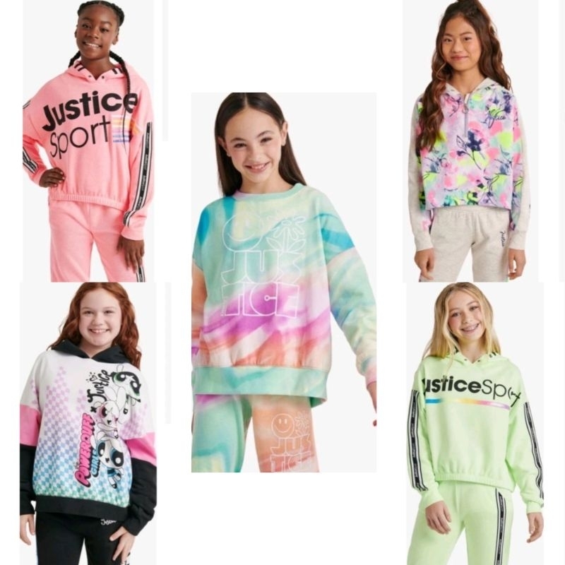 Setelan Anak Perempuan Justice (5y 7y 10y 12y 16y)