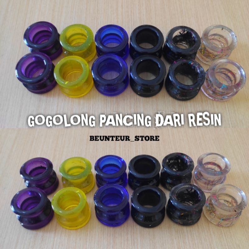 Golongan pancing wader dari resin - gulungan senar pancing