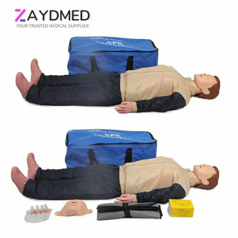 Phantom Manikin CPR full Body Silicone/ Manikin CPR Training full Body Simulator