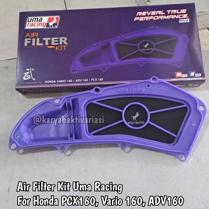 FILTER UDARA UMA RACING FOR VARIO 160, PCX160, ADV 160