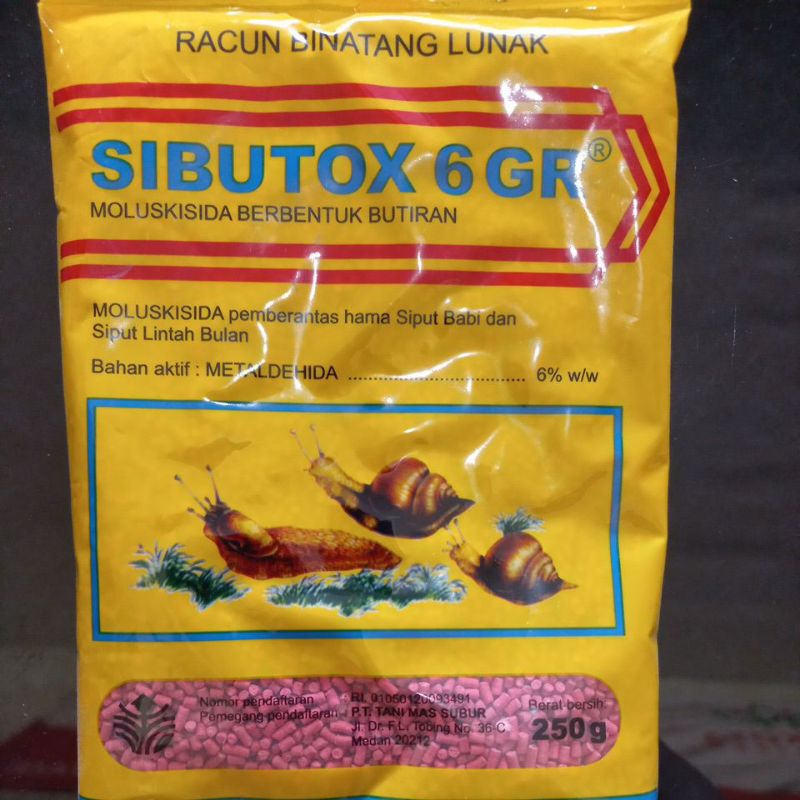 Racun keong SIBUTOX 6 GR  @250GR